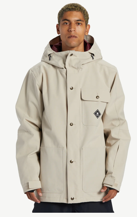 DC SHOES-SERVO SNOW JKT PLAZA TAUPE - Giacca da sci