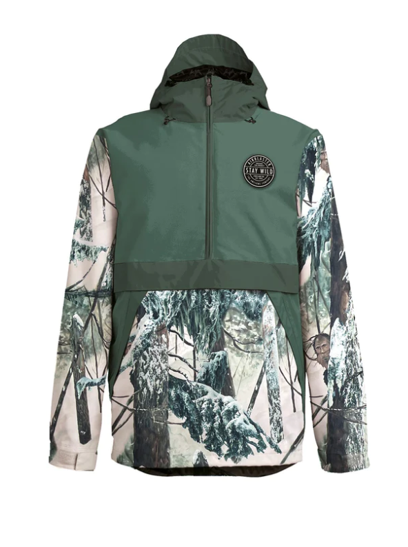 AirBlaster: Trenchover Jacket - Mallard/Yetiflage