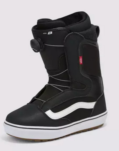 Vans Snowboard Boots: Aura OG - Black/White 2025