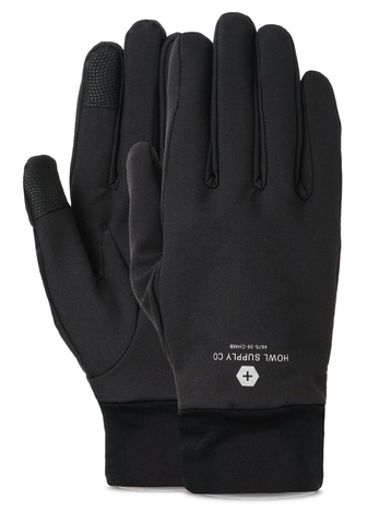 Howl: Fleece Liner Glove - Black