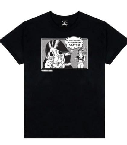 Thrasher X Toy Machine - Girlfriend T-Shirt - Black