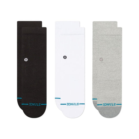 Stance Icon Kids Crew Sock 3-Pack - Multi