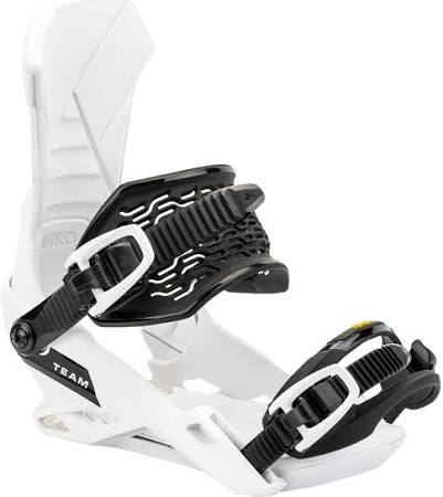 Nitro Team Snowboard Bindings 2025 - White