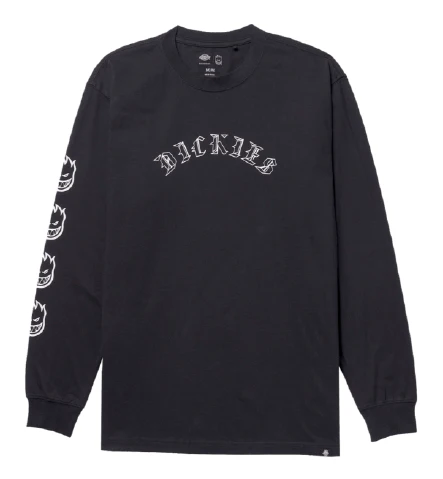 Dickies x Spitfire L/S T-Shirt - Black