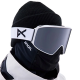 Anon Goggles: M4 (Cylindrical) MFI 2025 - White