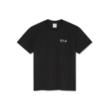 Polar Skate Co. Stroke Logo Tee (Black)