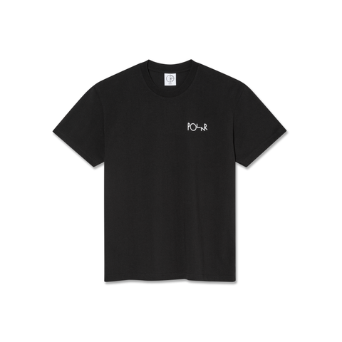 Polar Skate Co. Stroke Logo Tee (Black)