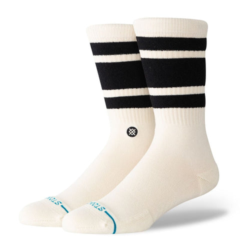 Stance Socks: Boyd Cozy Crew - Black/White