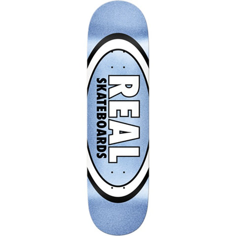 Real Skateboards: 8.25 Easy Rider Oval - Blue Ice