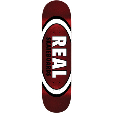 Real Skateboards: 8.5 Easy Rider Oval - Red Fire