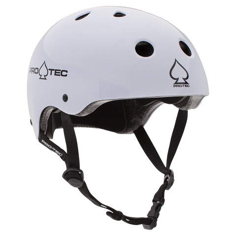 Pro-Tec: Old School Certified Helmet - Gloss White