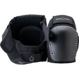 Pro-Tec Street Knee Pad (Open Back) - Black