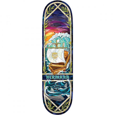 Real Skateboards: 8.38 Herman Cathedral Deck