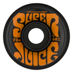 Oj Wheels: 60mm Super Juice Black 78a