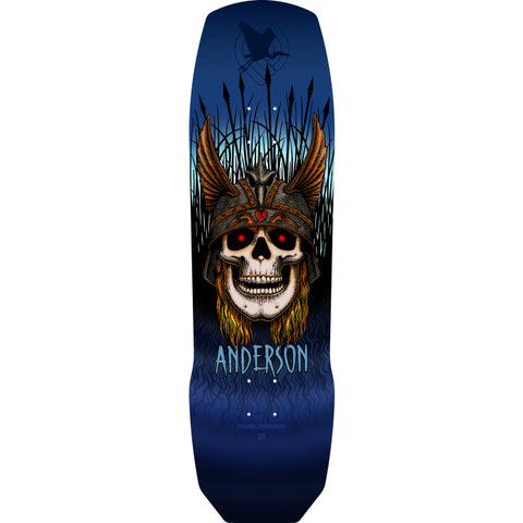 Powell Peralta: 9.13 Andy Anderson 7-Ply Heron Blue Deck