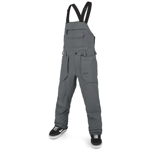 Volcom Snow: Roan Bib Overall 2025 - Charcoal