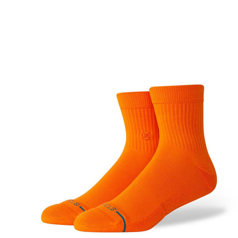 Stance Socks: Icon Quarter - Orange