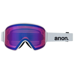 Anon Goggles: M4 (Cylindrical) MFI 2025 - White