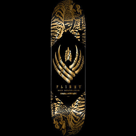 Powell Peralta: 8.63 Skeleton Gold Foil Flight Deck