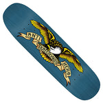 Anti Hero Skateboards: 8.75 Shaped Eagle Blue Meanie Deck