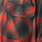 Dickies x Spitfire Flannel Shirt - Red Orche