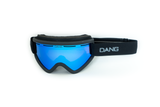 Dang Snow: OG V.4 Goggles - Matte Black x Blue