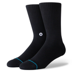 Stance Socks: Icon Black/White