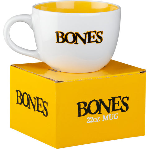 Bones Wheels: Pushing Up Daisies 22 oz Mug - Yellow