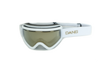 Dang Snow: OG V.4 Goggles - Matte White x 24k Bronze