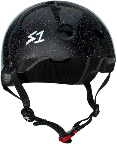 S-One Mini Lifer Helmet - Black Gloss Glitter