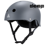 Triple 8: Deep Cover Helmet - Gray Matte