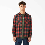 Dickies x Spitfire Flannel Shirt - Red Orche