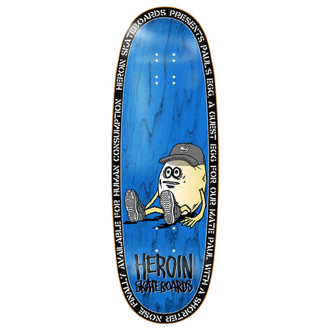 Heroin Skateboards: 10.4 Paul's Egg Deck