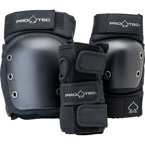 Pro-Tec: Adult Street 3-Pack - Black