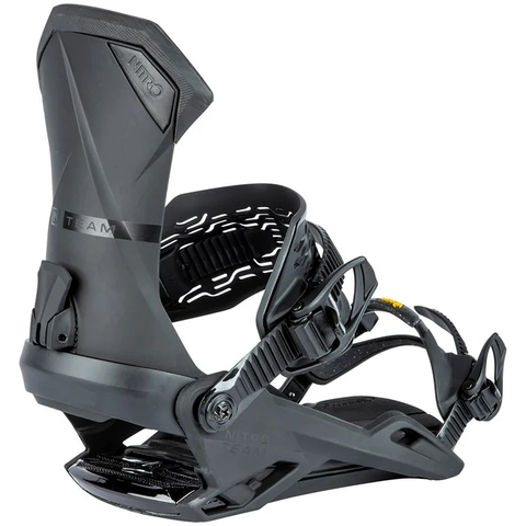 Nitro Team Snowboard Bindings 2025 - Ultra Black