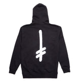 Deathwish Skateboards: The Truth Zip-Up - Black/White