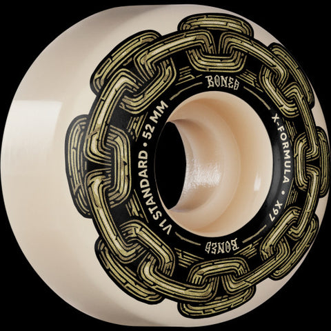 Bones Wheels: Gold Chain X-Formula V1 Standard 97a