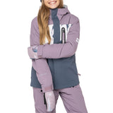 686: Girls Hydrastash Insulated Jacket - Dusty Orchid Colorblock 2023